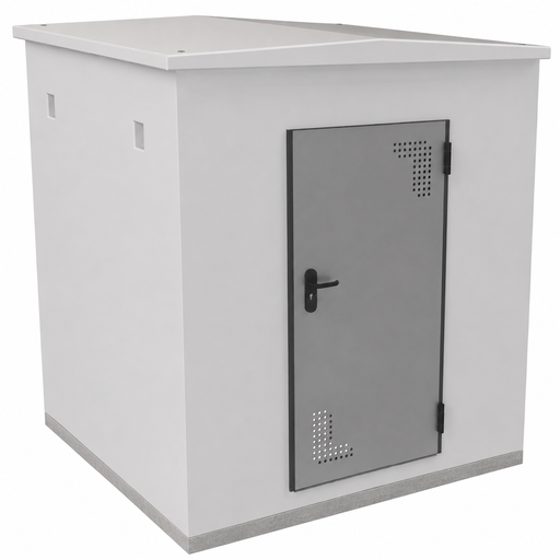 [V8MA22LL1] Caseta monoblock 2,00x2,00 m cub. 2 aguas con solera