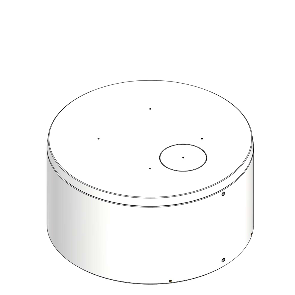 Depósito cilindrico 7,5 m³ a nivel ó enterrado