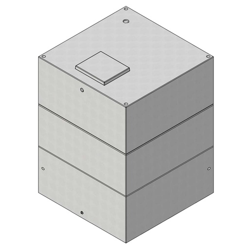 [V6DKN15MA] Depósito cúbico 15 m³ a nivel ó enterrado