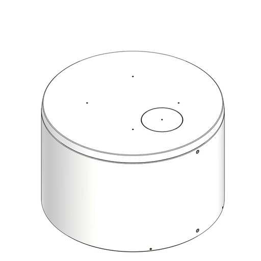 [V6DCN10MA] Depósito cilindrico 10 m³ a nivel ó enterrado