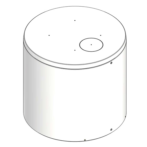 [V6DCN15MA] Depósito cilíndrico 15 m³ a nivel o enterrado